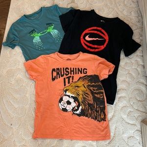 Boys, Nike, under armor, life is good tees, all size youth extra-large